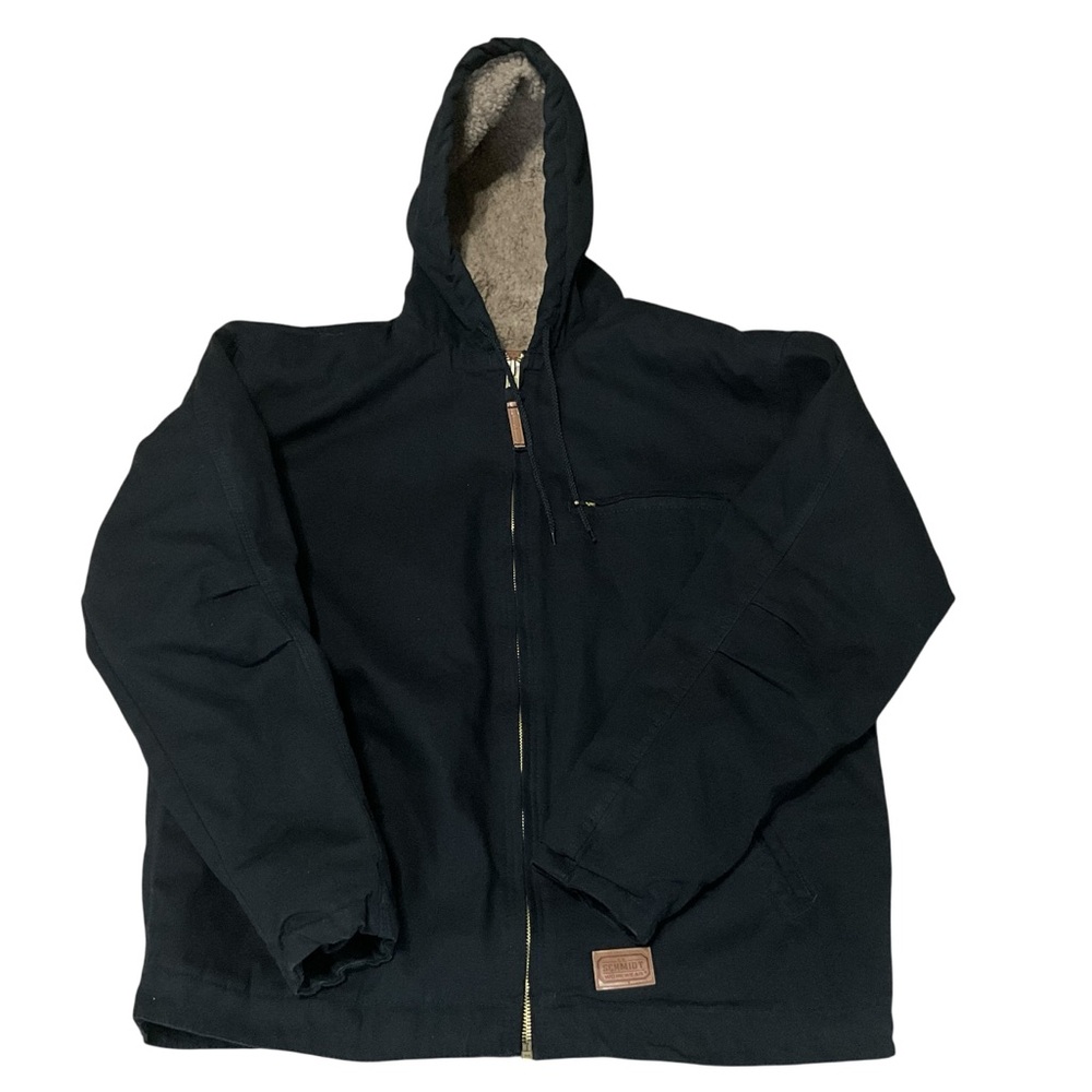 Men's Black Hooded Raincoat size XL Tall insúltate.